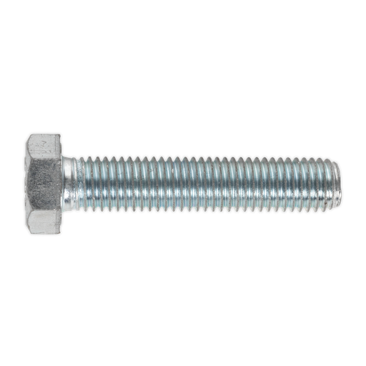 [SS1470] 8.8 Zinc Plated HT Setscrew M14 x 70mm, DIN 933 - Pack of 10