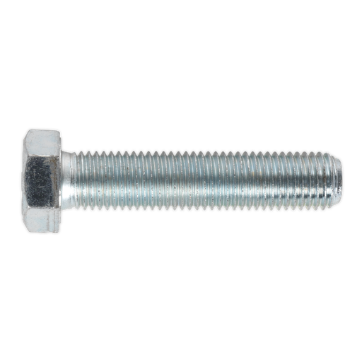 [SS1675] 8.8 Zinc Plated HT Setscrew M16 x 75mm, DIN 933 - Pack of 10