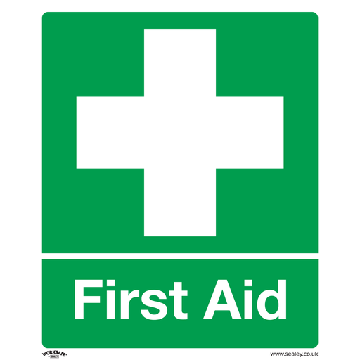 [SS26P1] Worksafe® First Aid Safety Sign - Rigid Plastic