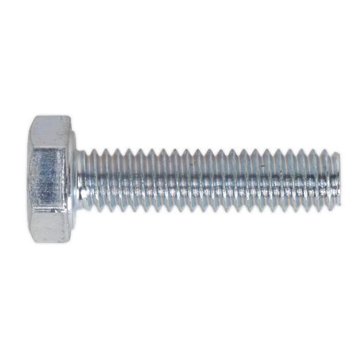 [SS410] 8.8 Zinc Plated HT Setscrew M4 x 10mm, DIN 933 - Pack of 50
