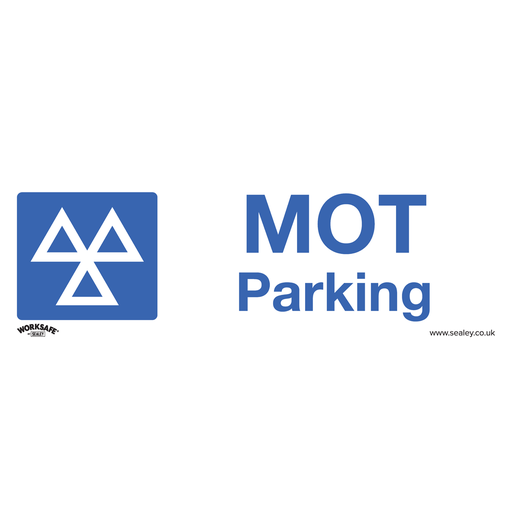 [SS49P1] Worksafe® MOT Parking Safety Sign - Rigid Plastic