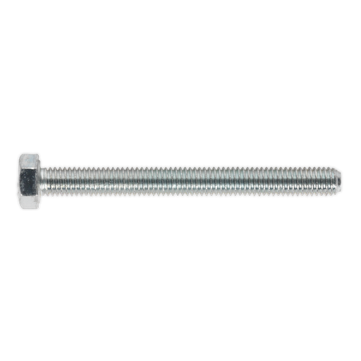 [SS550] 8.8 Zinc Plated HT Setscrew M5 x 50mm, DIN 933 - Pack of 50