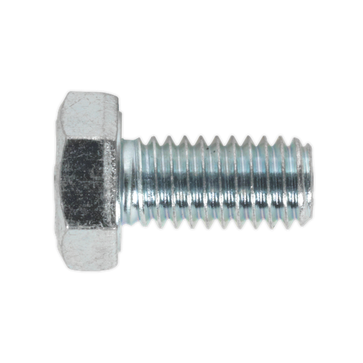 [SS612] 8.8 Zinc Plated HT Setscrew M6 x 12mm, DIN 933 - Pack of 50