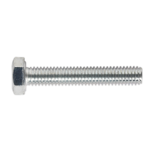 [SS635] 8.8 Zinc Plated HT Setscrew M6 x 35mm, DIN 933 - Pack of 50