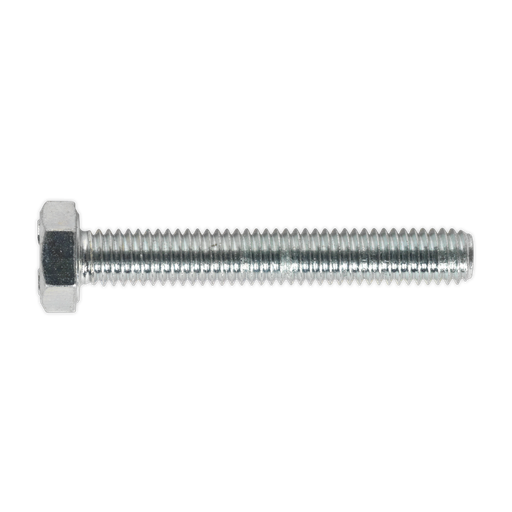 [SS640] 8.8 Zinc Plated HT Setscrew M6 x 40mm, DIN 933 - Pack of 50