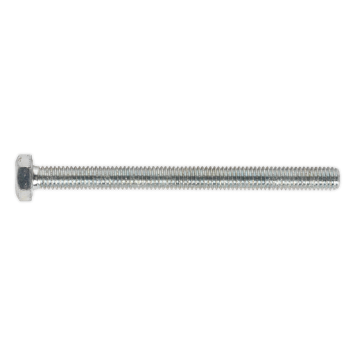 [SS675] 8.8 Zinc Plated HT Setscrew M6 x 75mm, DIN 933 - Pack of 50
