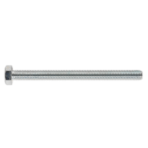 [SS8100] 8.8 Zinc Plated HT Setscrew M8 x 100mm, DIN 933 - Pack of 25