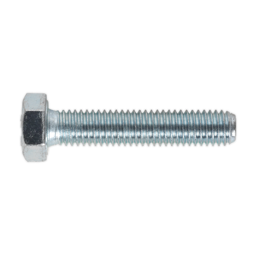 [SS840] 8.8 Zinc Plated HT Setscrew M8 x 40mm, DIN 933 - Pack of 50