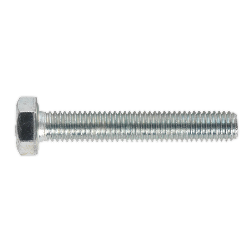 [SS850] 8.8 Zinc Plated HT Setscrew M8 x 50mm, DIN 933 - Pack of 50