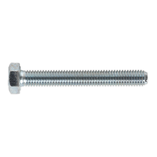 [SS860] 8.8 Zinc Plated HT Setscrew M8 x 60mm, DIN 933 - Pack of 50