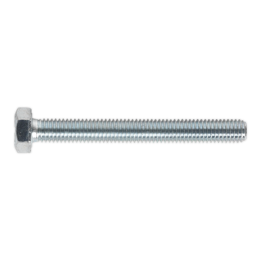 [SS870] 8.8 Zinc Plated HT Setscrew M8 x 70mm, DIN 933 - Pack of 25