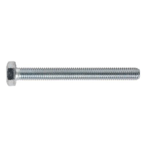 [SS875] 8.8 Zinc Plated HT Setscrew M8 x 75mm, DIN 933 - Pack of 25