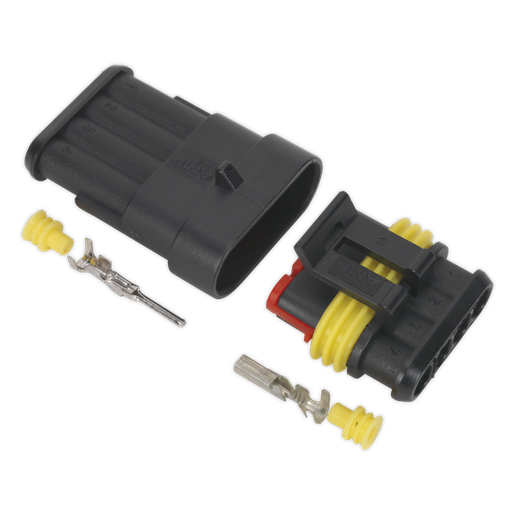 [SSC4MF] 4-Way Superseal Male & Female Connector