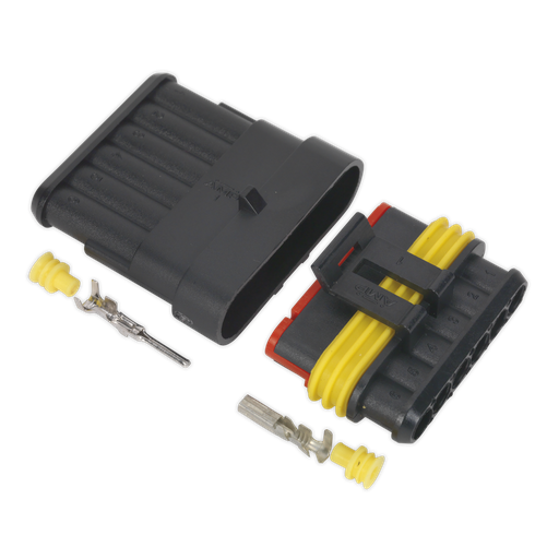 [SSC6MF] 6-Way Superseal Male & Female Connector