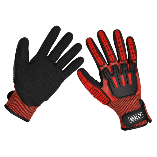 [SSP38L] Cut & Impact Resistant Gloves, Large - Pair