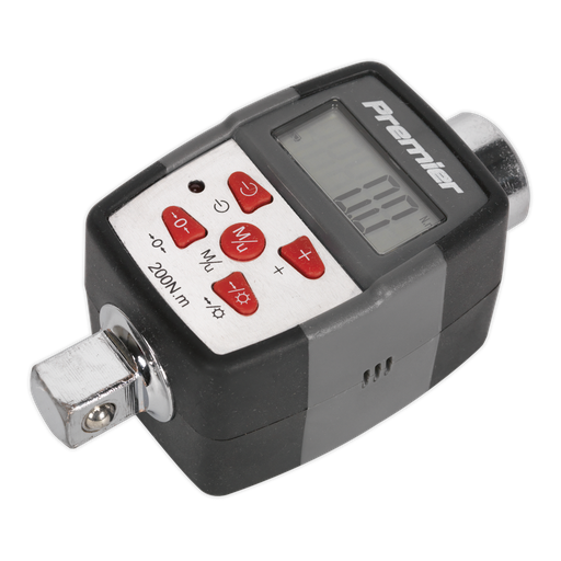 [STW291] Premier Digital Torque Adaptor with Angle Function Digital 1/2"Sq Drive 20-200Nm