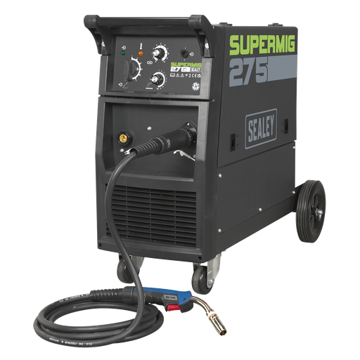 [SUPERMIG275] Professional MIG Welder with Binzel® Euro Torch 270A 230V