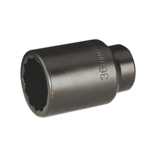 [SX006] Premier Bi-Hex Deep Impact Socket 1/2"Sq Drive 36mm