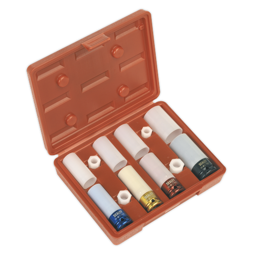 [SX030] Alloy Wheel Impact Socket Set 1/2"Sq Drive 4pc