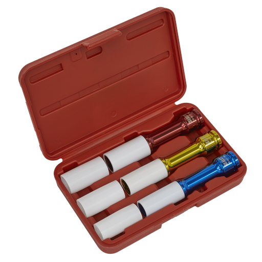 [SX031D] Alloy Wheel Impact Socket Set 1/2"Sq Drive 3pc