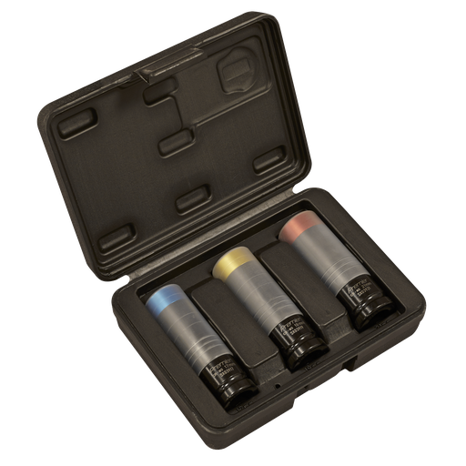 [SX039] Premier Alloy Wheel Ultra-Power Impact Socket Set 1/2"Sq Drive 3pc