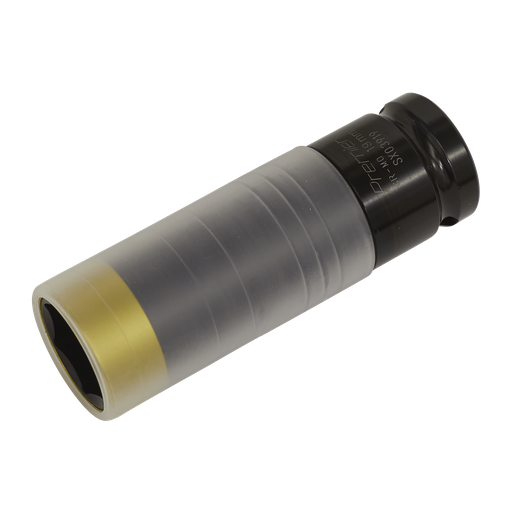 [SX03919] Premier Alloy Wheel Ultra-Power Impact Socket 1/2"Sq Drive 19mm