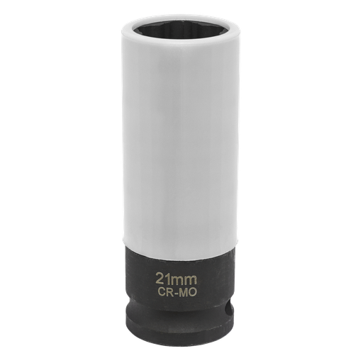 [SX0421] Alloy Wheel Star Profile Impact Socket for Hyundai 1/2"Sq Drive 21mm