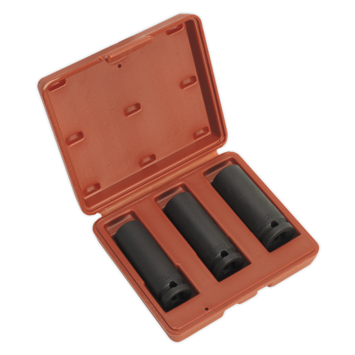 [SX043] Deep Impact Socket Set 1/2"Sq Drive 3pc