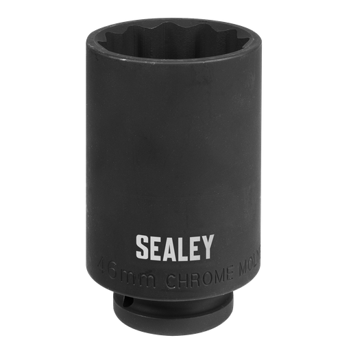 [SX046] Impact Socket 1/2"Sq Drive 12-Point 46mm