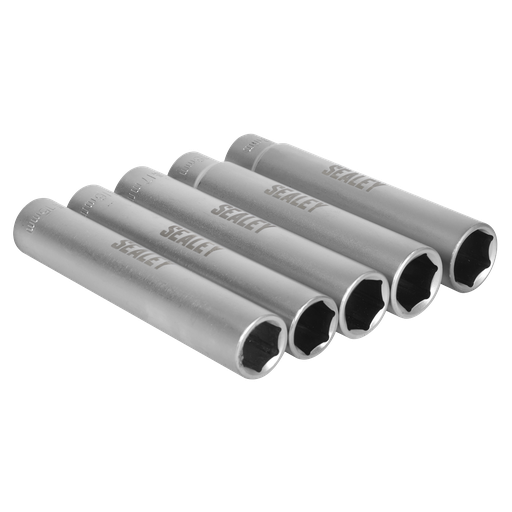 [SX1519] Extra-Deep Socket Set 3/8"Sq Drive 5pc