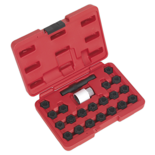 [SX206] Locking Wheel Nut Key Set for Audi 22pc