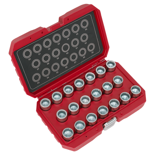 [SX221] Locking Wheel Nut Key Set for Porsche 20pc