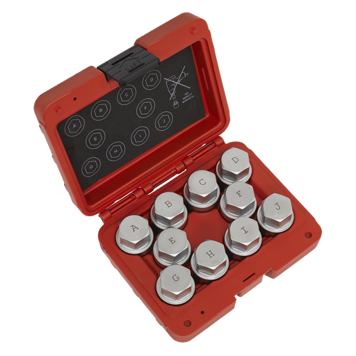 [SX222] Locking Wheel Nut Key Set for Land Rover 10pc