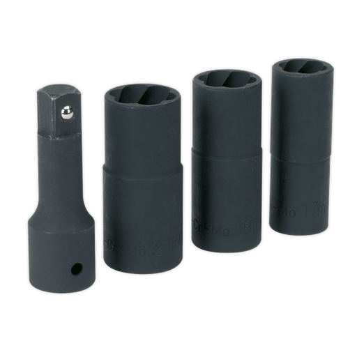 [SX271] Wheel Nut Removal Flip Impact Sockets 1/2"Sq Drive