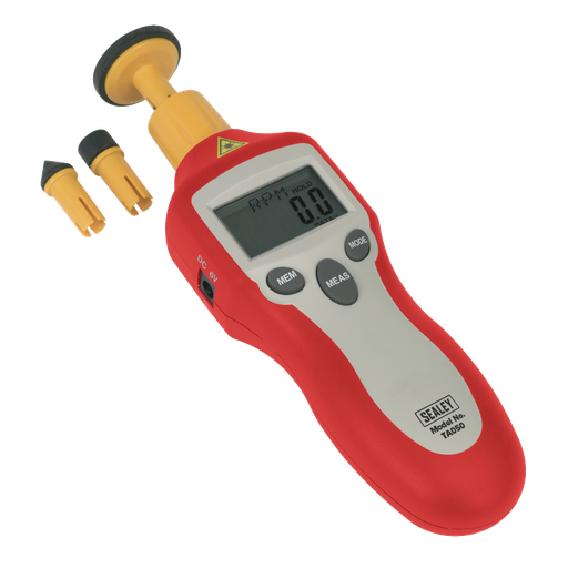 [TA050] Contact/Non-Contact Digital Tachometer