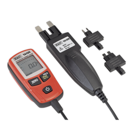 [TA125] Automotive Current Tester Mini, Standard & Maxi Blade Fuses 80A