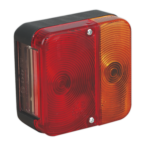 [TB18] Rear Square Lamp Cluster with Bulbs 12V