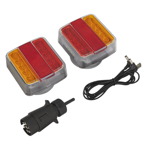 [TB18LEDW] Wireless SMD LED Trailer Light Set 2pc