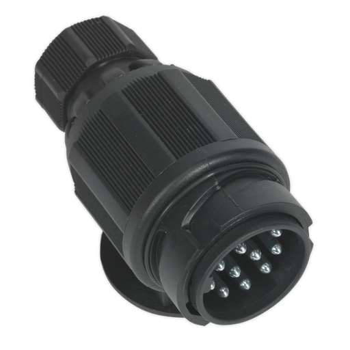 [TB54] Towing Plug 13-Pin Euro Plastic 12V Twin Inlet