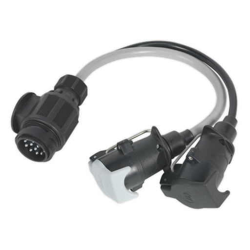 [TB55] Conversion Lead 13-Pin Euro to 7-Pin N & S Type Plugs 12V