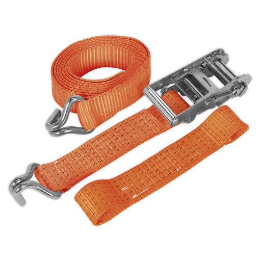 [TDRWA] Alloy Wheel Car Transporter Ratchet Strap 50mm x 3m 5000kg Breaking Strength