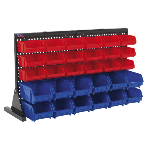 [TPS1218] Bench Mounting Bin Storage System with 30 Bins