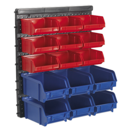 [TPS1569WM] Wall Mounting Bin Storage System with 15 Bins