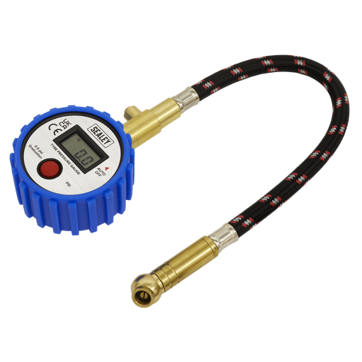 [TST/PG981] Tyre Pressure Gauge Digital with Leader Hose & Quick Release
