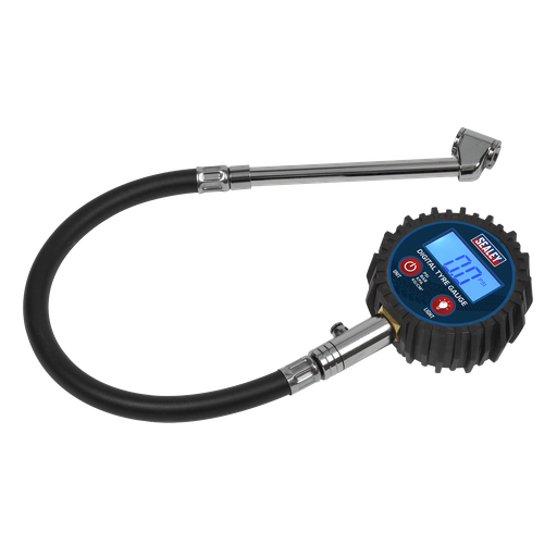 [TST003] Digital Tyre Pressure Gauge with Twin Push-On Connector