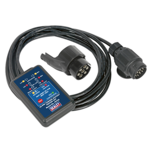 [TST22] Towing Socket Tester 13-Pin 12V - DVSA Approved