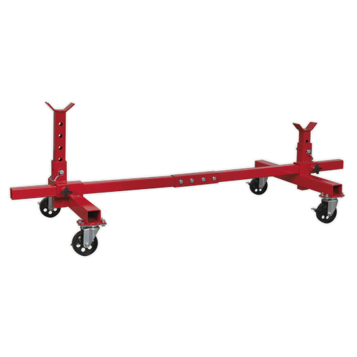 [VMD001] Adjustable 2-Post Vehicle Moving Dolly 900kg Capacity