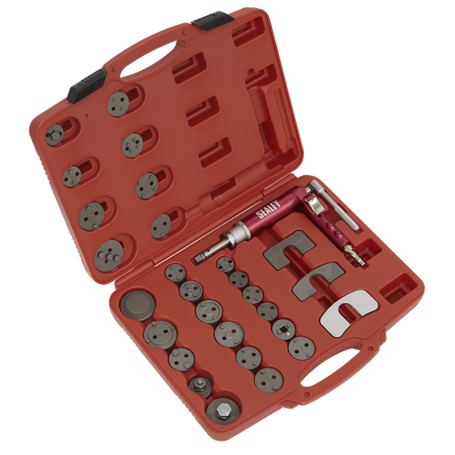 [VS0286] Air Operated Brake Piston Wind-Back Tool Kit 29pc
