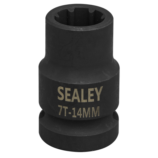 [VS0985] Brake Caliper Socket 1/2"Sq Drive 14mm 7-Point