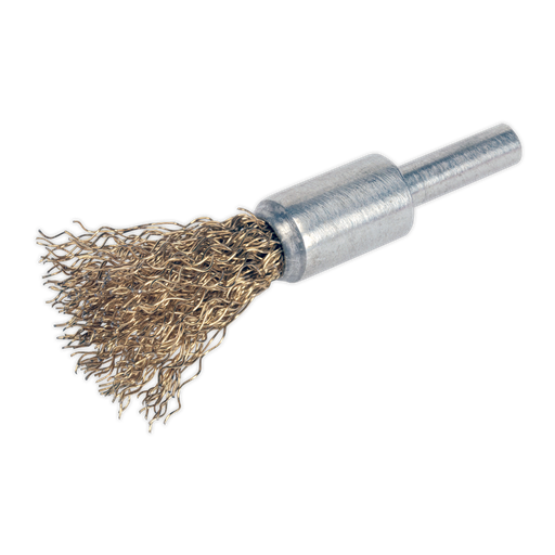 [VS1802] Flat Top Crimped Wire Decarbonising Brush 13mm